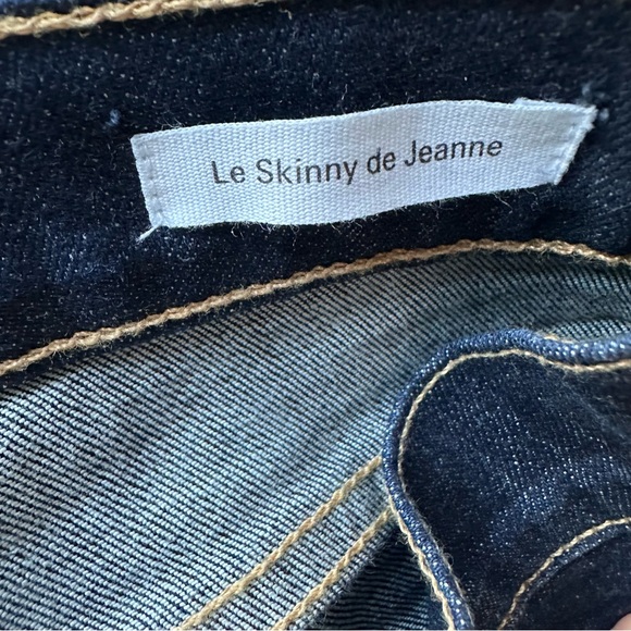 Frame Denim Le skinny de  Jeanne dark Blue - Picture 5 of 11